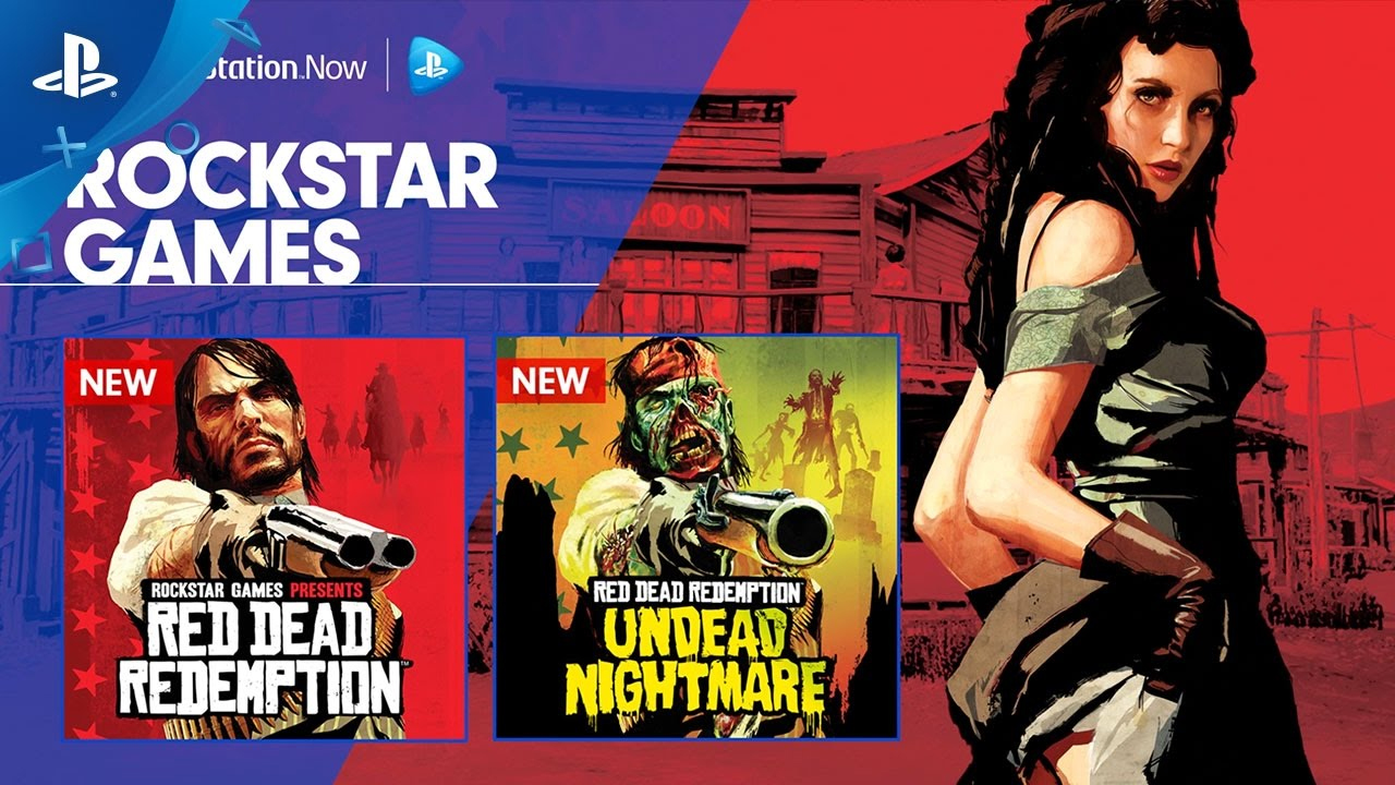 Red Dead Redemption PS4 et PC PS Now