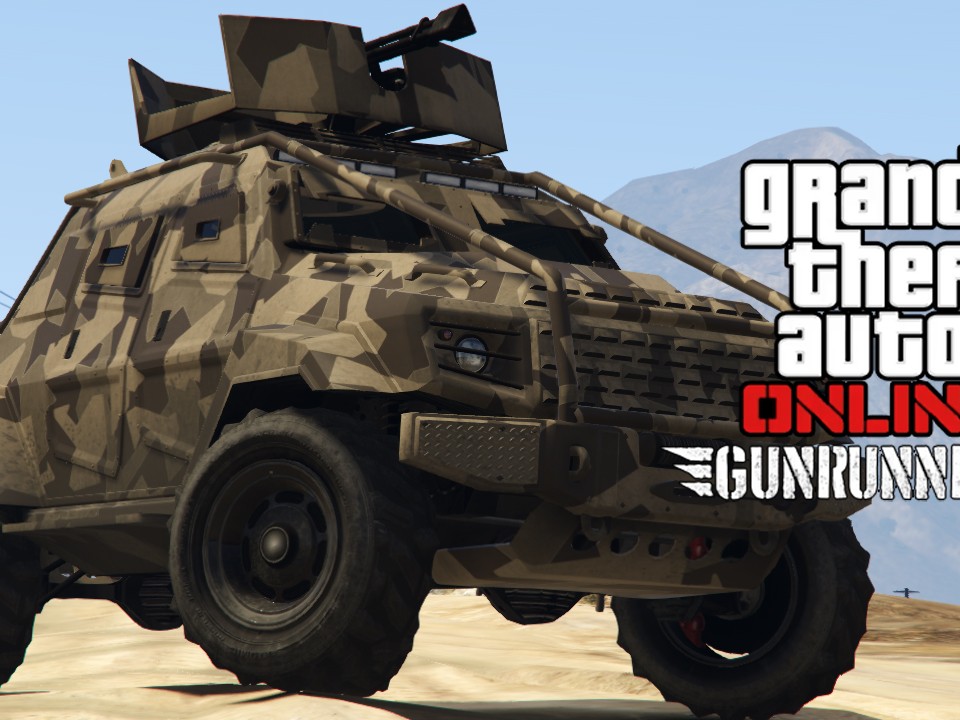 GTA Online HVY Pick Up Insurgent Custom