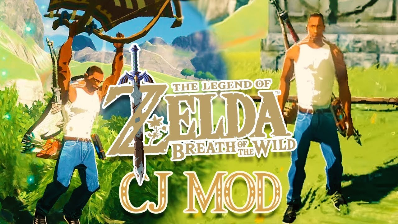 CJ s'invite dans Zelda Breath of the Wild