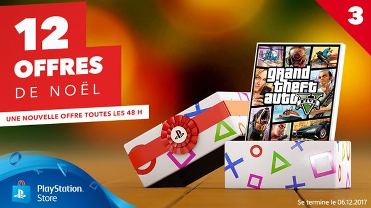 PlayStation Store Les Offres de NoËl Grand Theft Auto V - GTA V