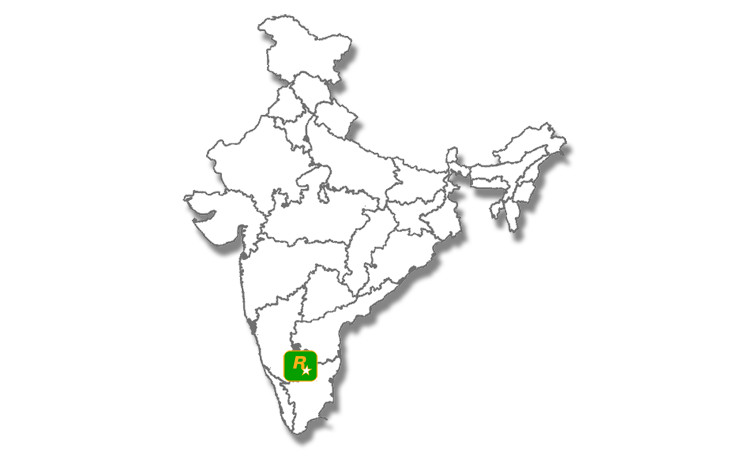 Map Rockstar India
