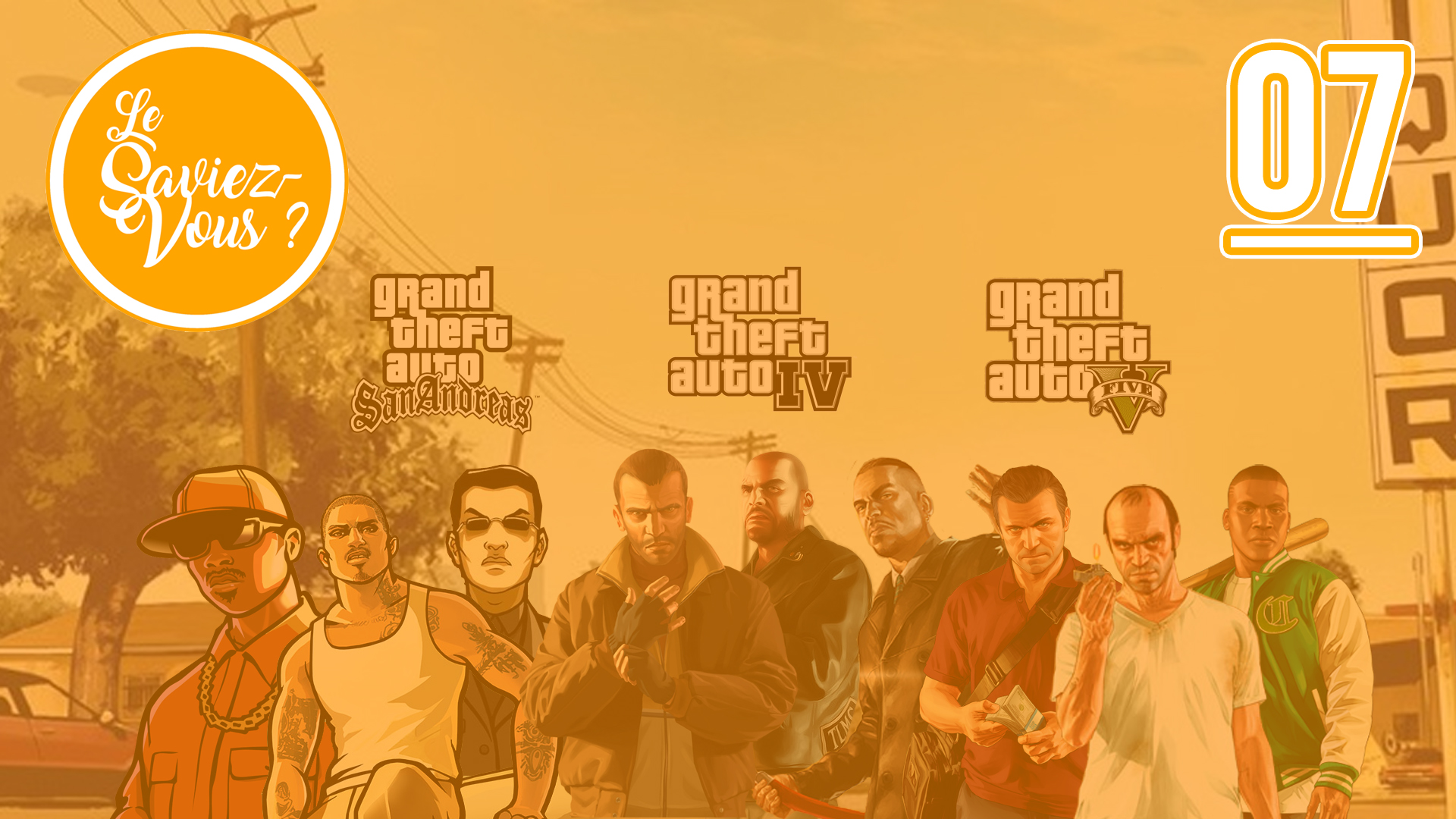 Le Saviez Vous Rockstar Mag' : La première idée du gameplay à trois personnages