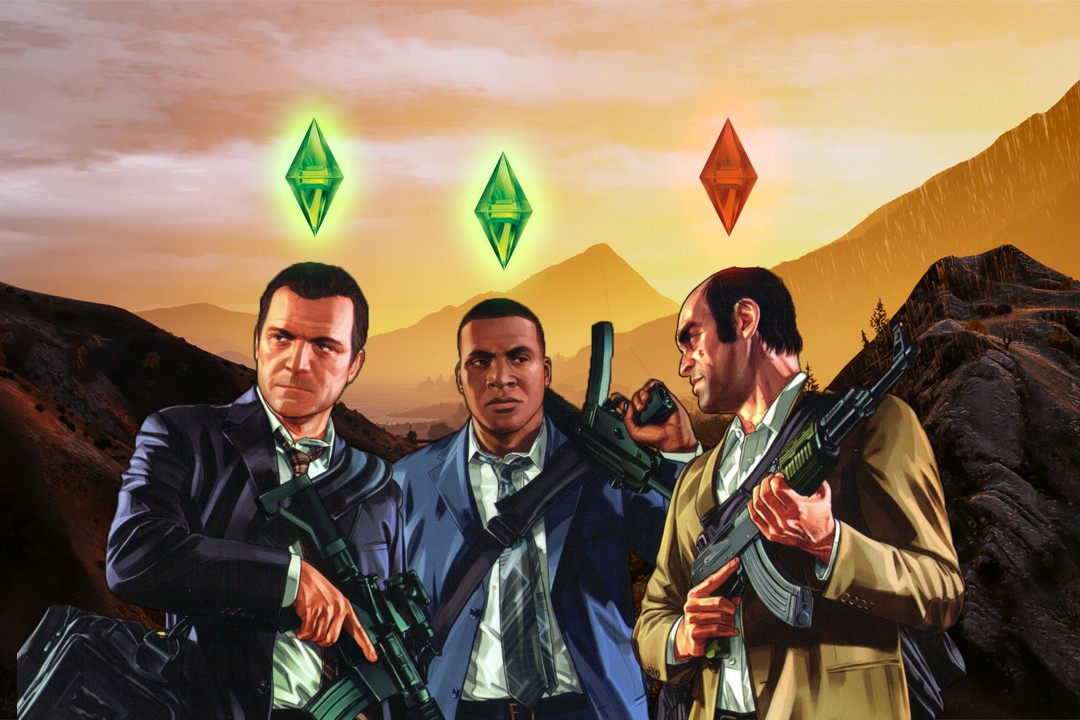 Jouer à Grand Theft Auto V et aux Sims 3 ne rend pas violent !