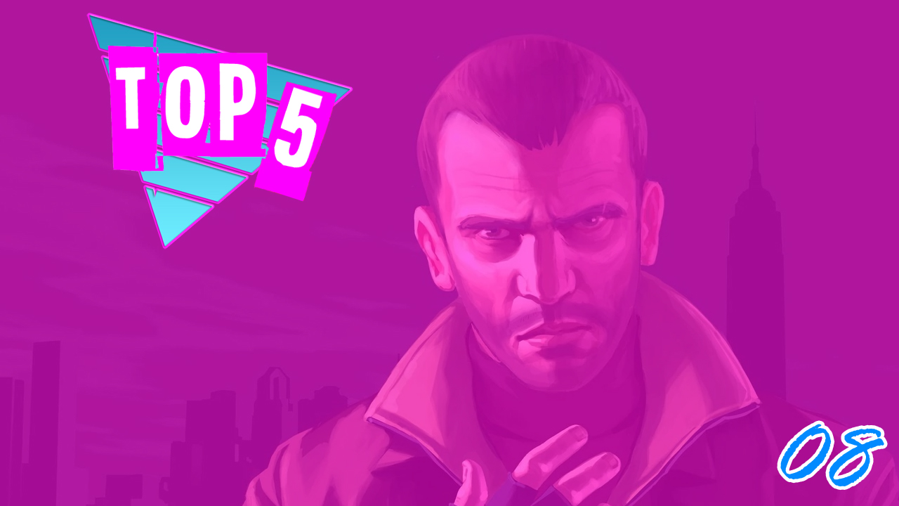 Top 5 by Rockstar Mag - Les Choses que l'on a adoré dans GTA IV - GTA 4