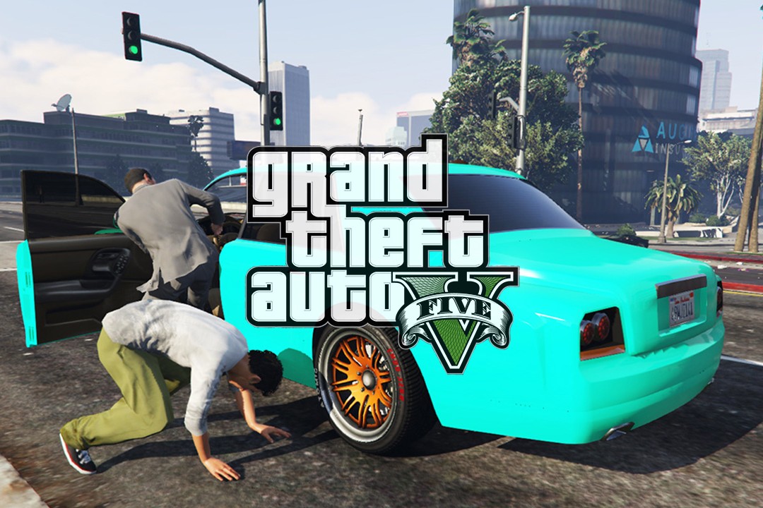 GTA V Vol de Voiture sous l'Effet du LSD