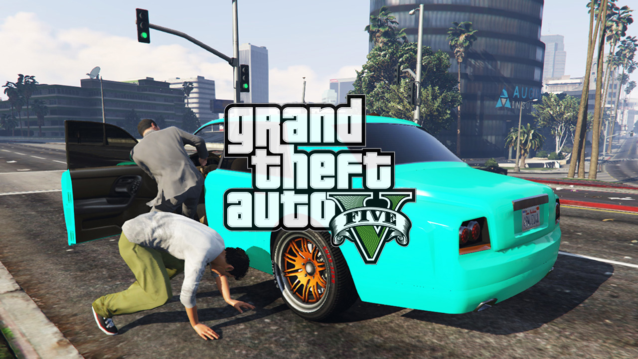 GTA V Vol de Voiture sous l'Effet du LSD