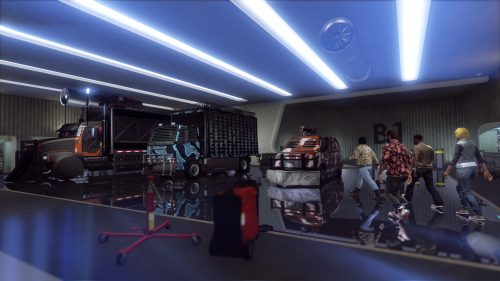 GTA Online Nuits Blanches et Marché Noir : Entrepôt