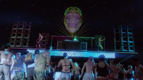 GTA Online Nuits Blanches et Marché Noir : Bus Festival