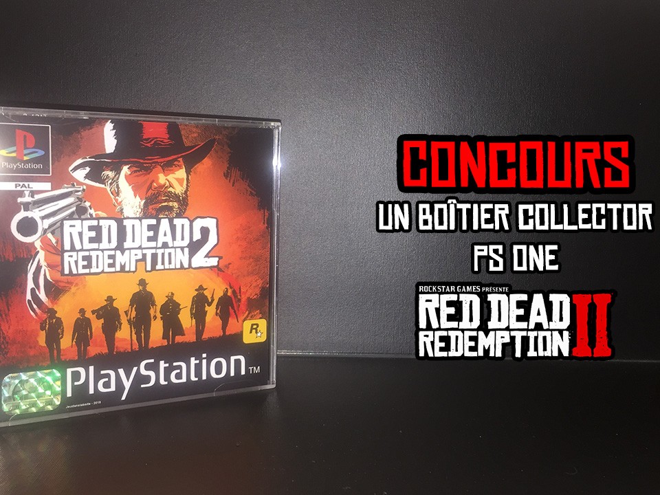 Concours Boîte PS One de Red Dead Redemption 2