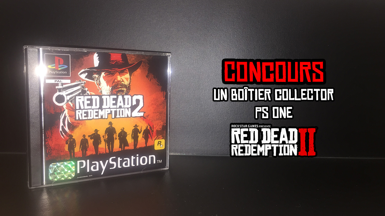 Concours Boîte PS One de Red Dead Redemption 2