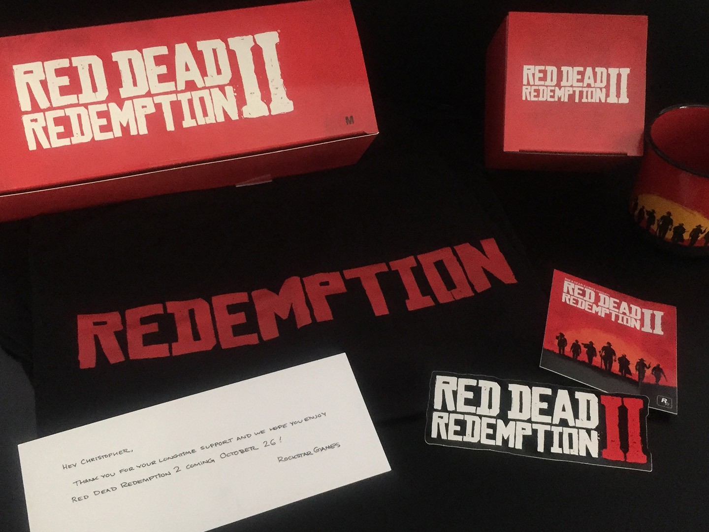 Unboxing Red Dead Redemption II Colis Rockstar Games