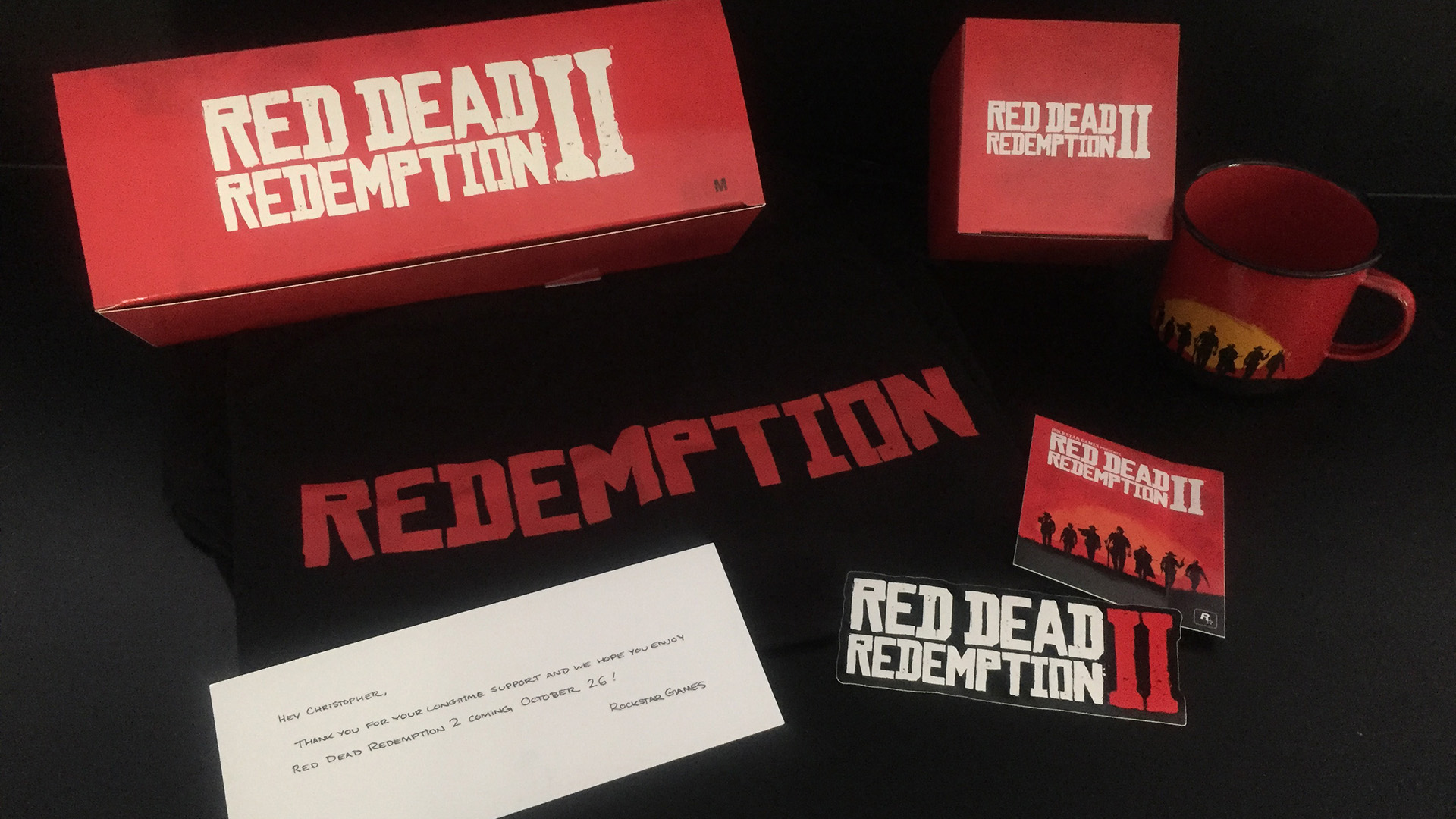 Unboxing Red Dead Redemption II Colis Rockstar Games