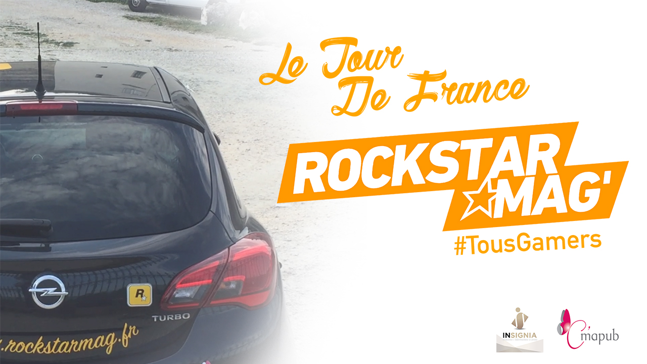 La Voiture du Tour de France #TousGamers de Rockstar Mag