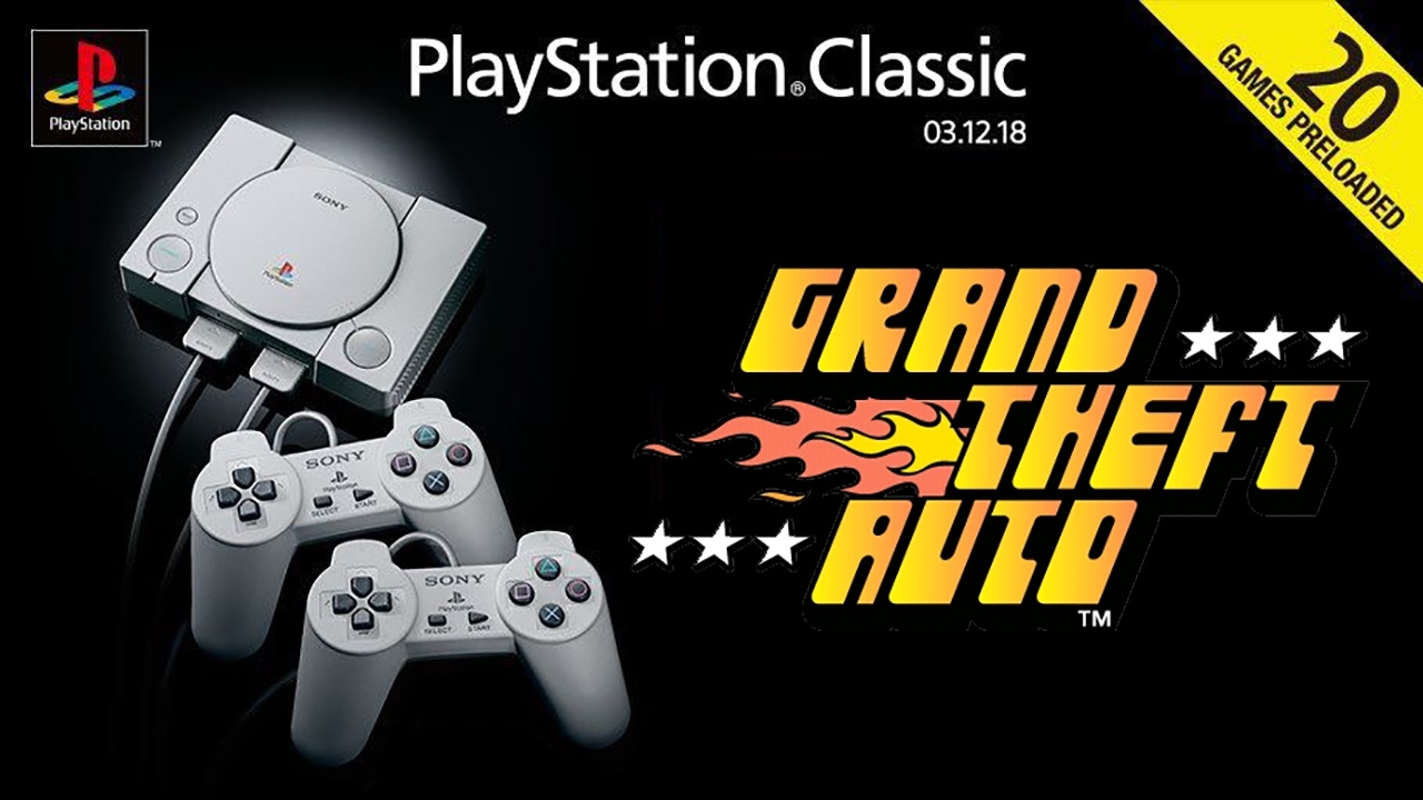 GTA PlayStation Classic Line Up