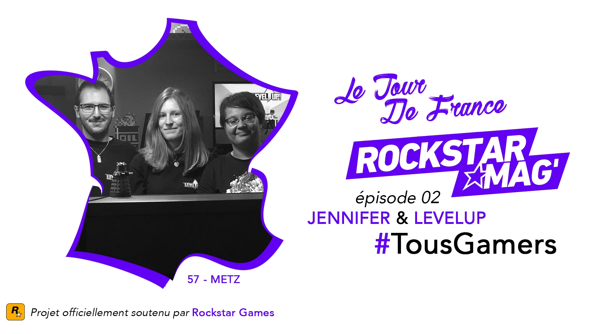 Tour de France TousGamers Rockstar Mag Episode 02 - Jennifer et LevelUp