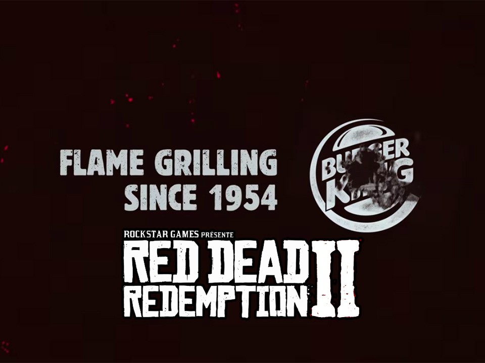 Partenariat Burger King et Red Dead Redemption II