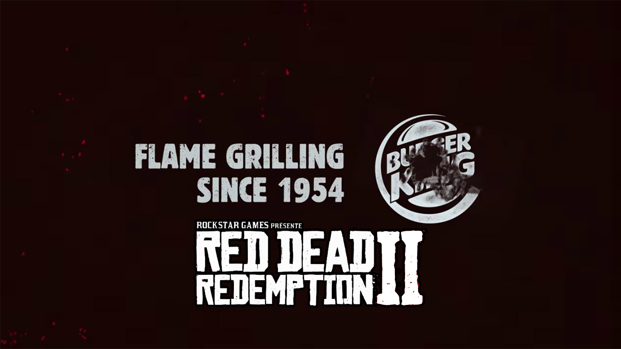 Partenariat Burger King et Red Dead Redemption II