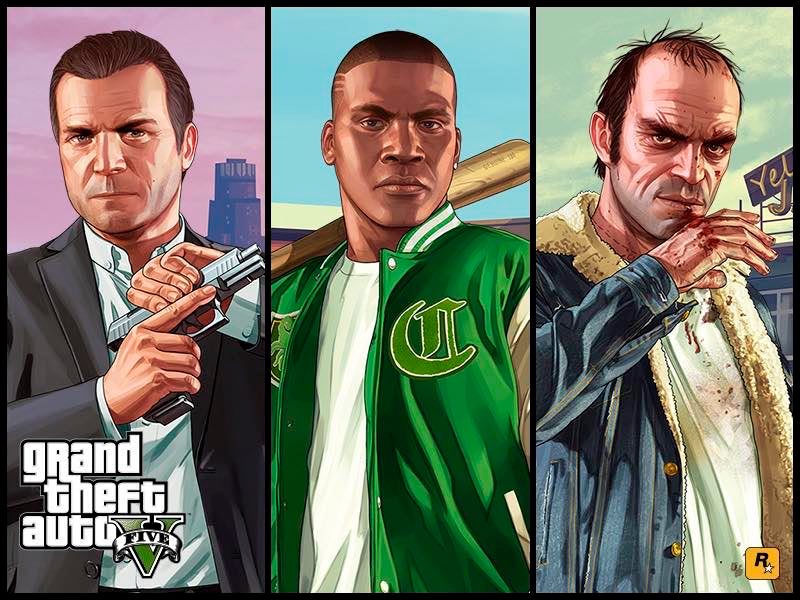 Protagonistes de Grand Theft Auto V