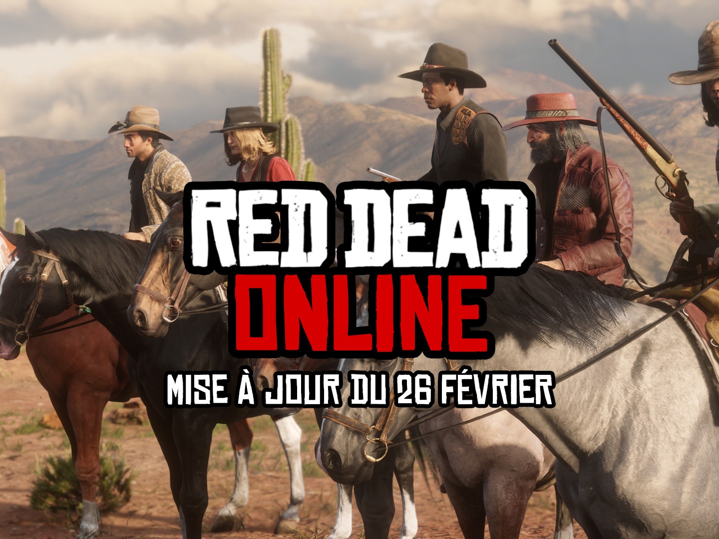 Grosse Mise à Jour Red Dead Online Beta 26 Février 2019