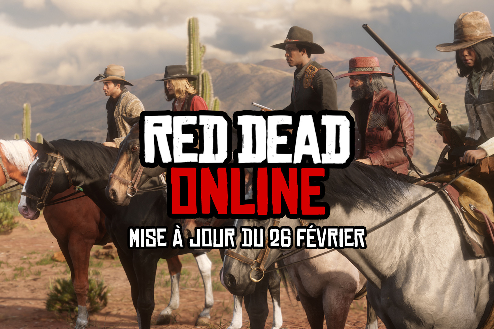 Grosse Mise à Jour Red Dead Online Beta 26 Février 2019