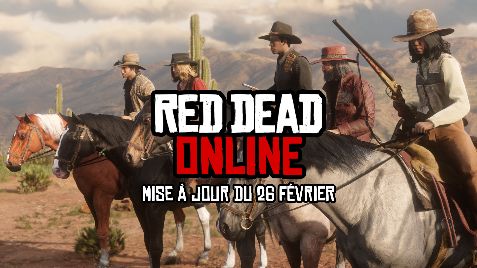 Grosse Mise à Jour Red Dead Online Beta 26 Février 2019
