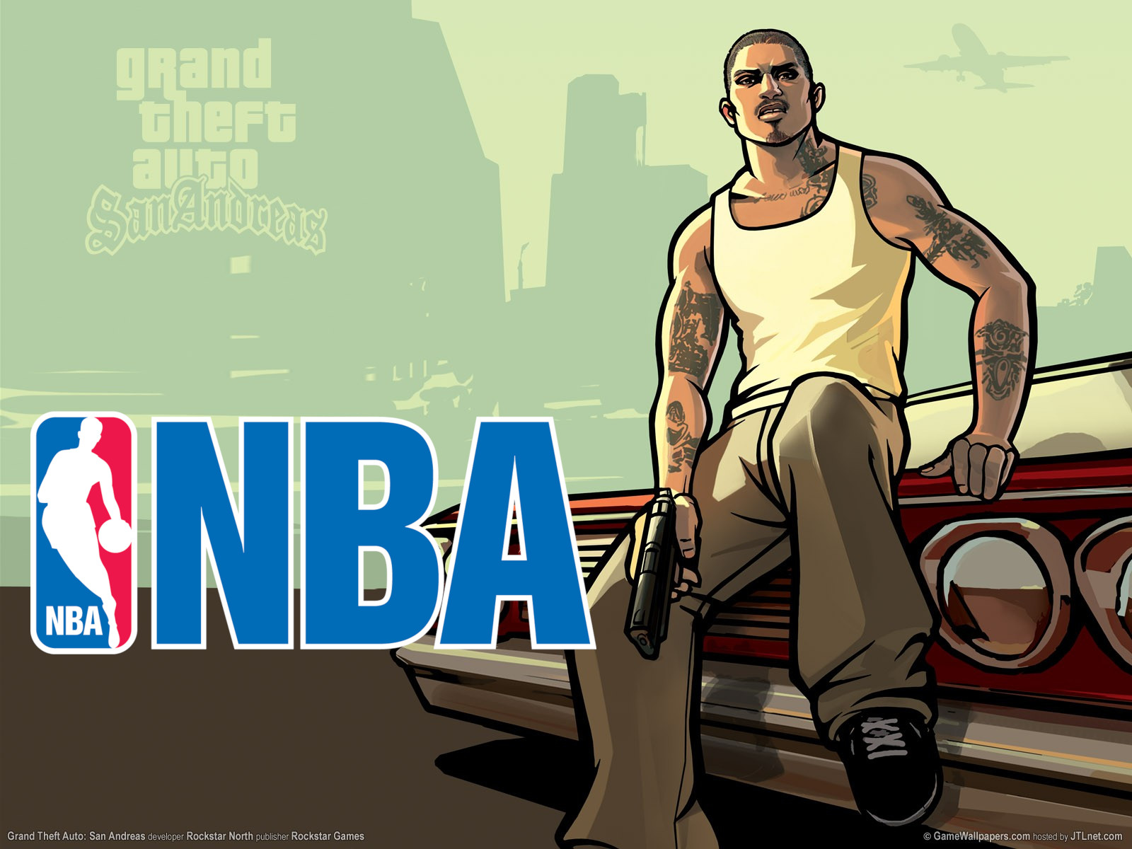 Un tatouage relit GTA San Andreas et la NBA