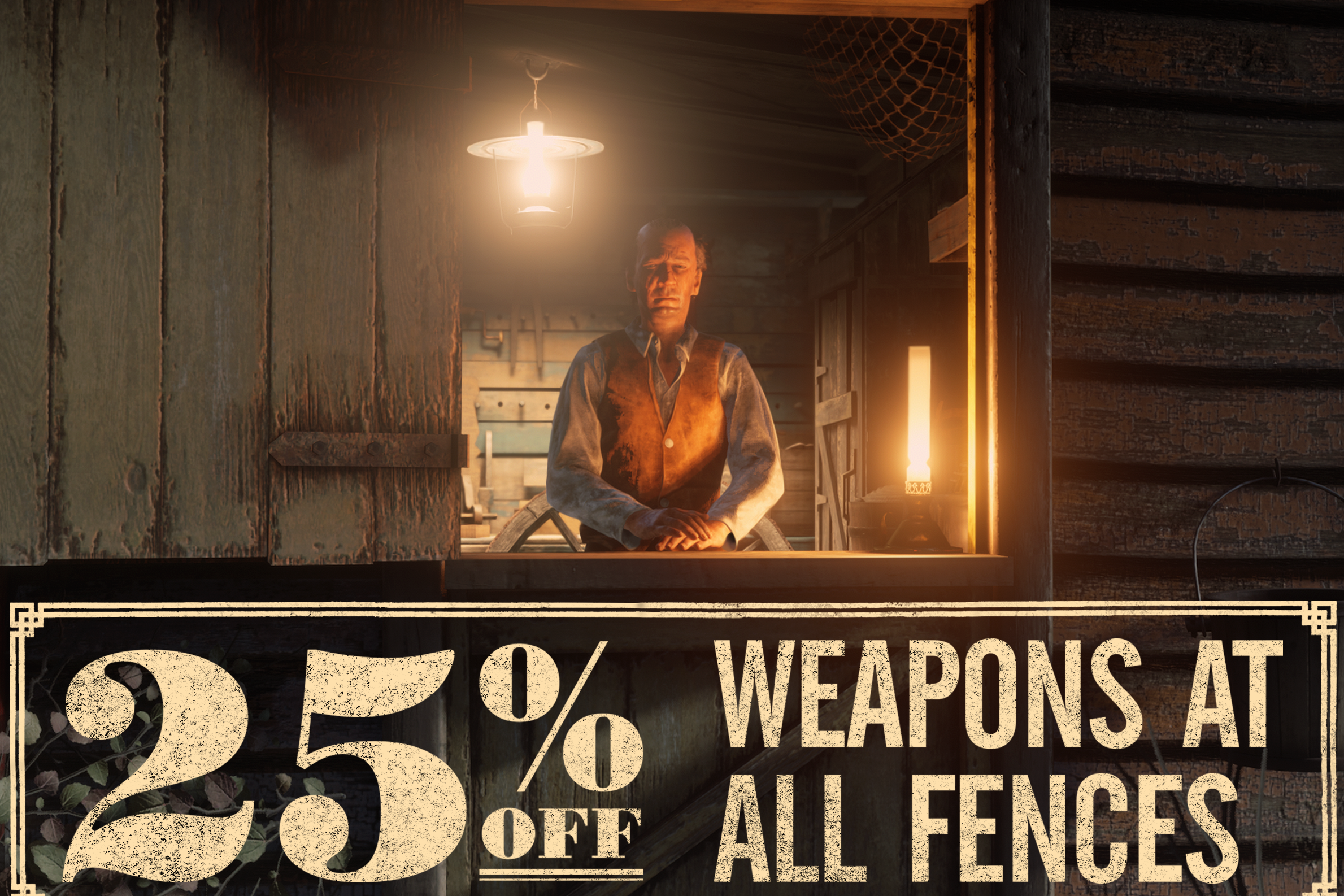 Bannière illustrant la semaine de promotion des recéleurs de Red Dead Online Beta