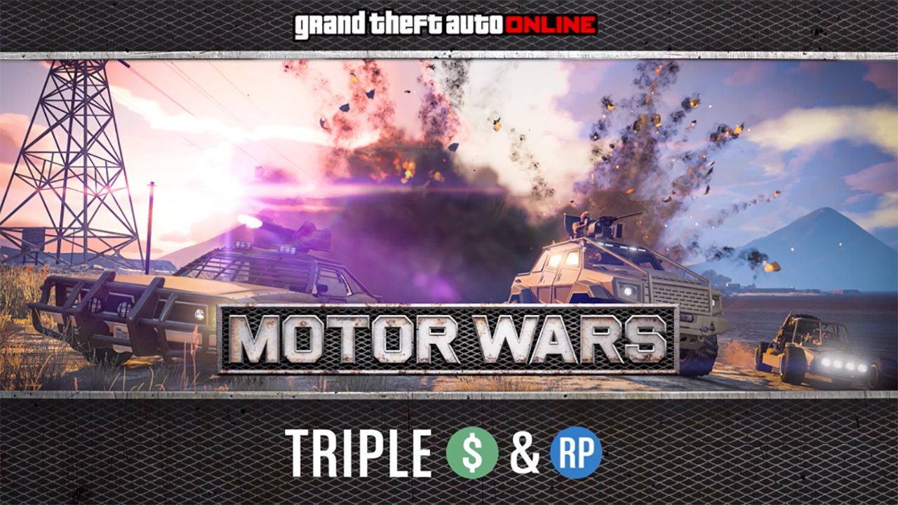 GTA Online Semaine Spéciale Motor Wars