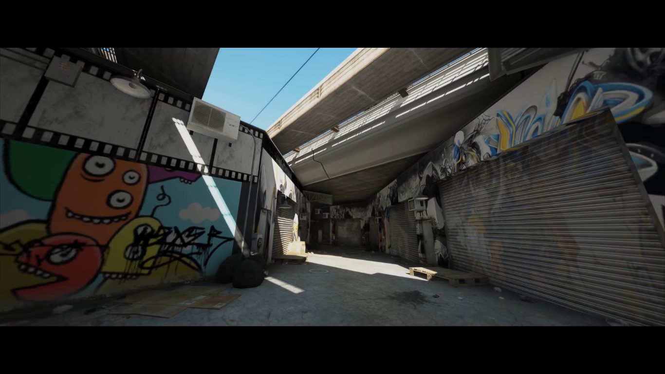 Le ray tracing via ReShade sur GTA V, dans une rue de Los Santos