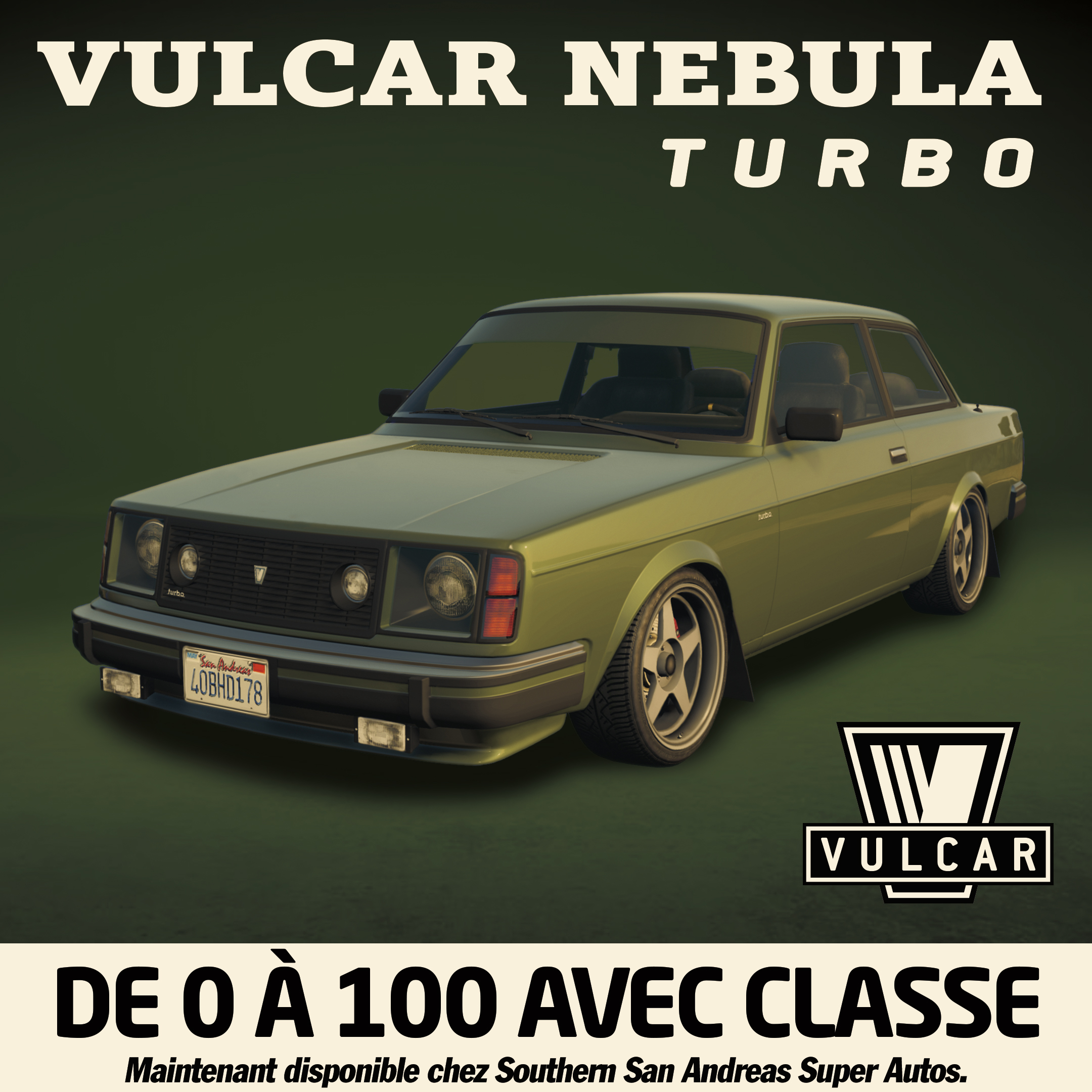 La Vulcar Nebula Turbo débarque dans GTA Online
