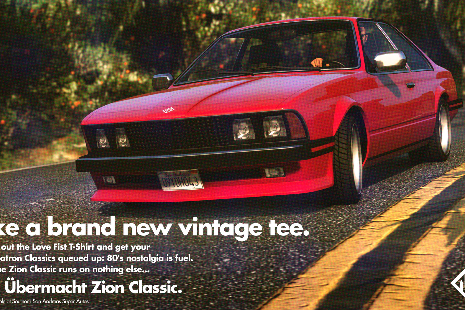 GTA Online : La Übermacht Zion classique est maintenant disponible