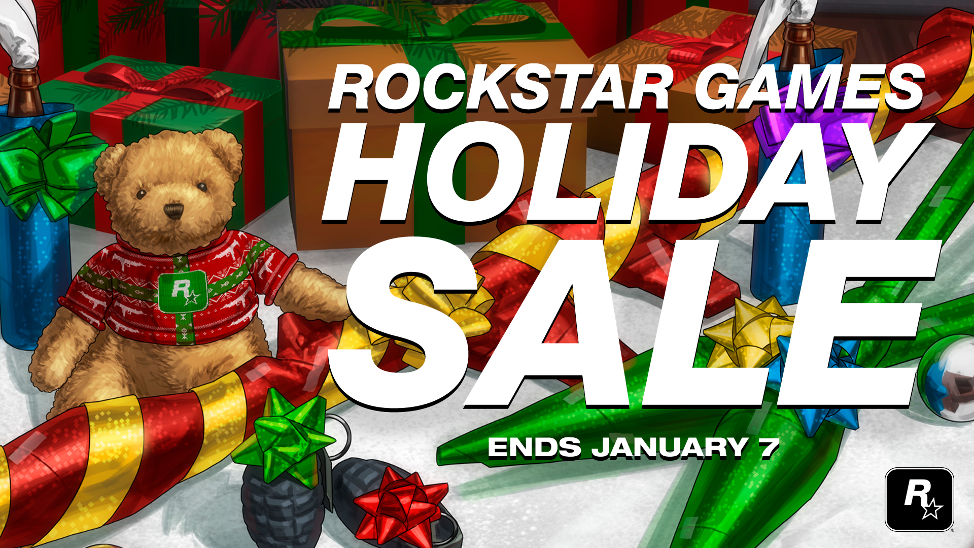 Offres Noël Rockstar Games Warehouse