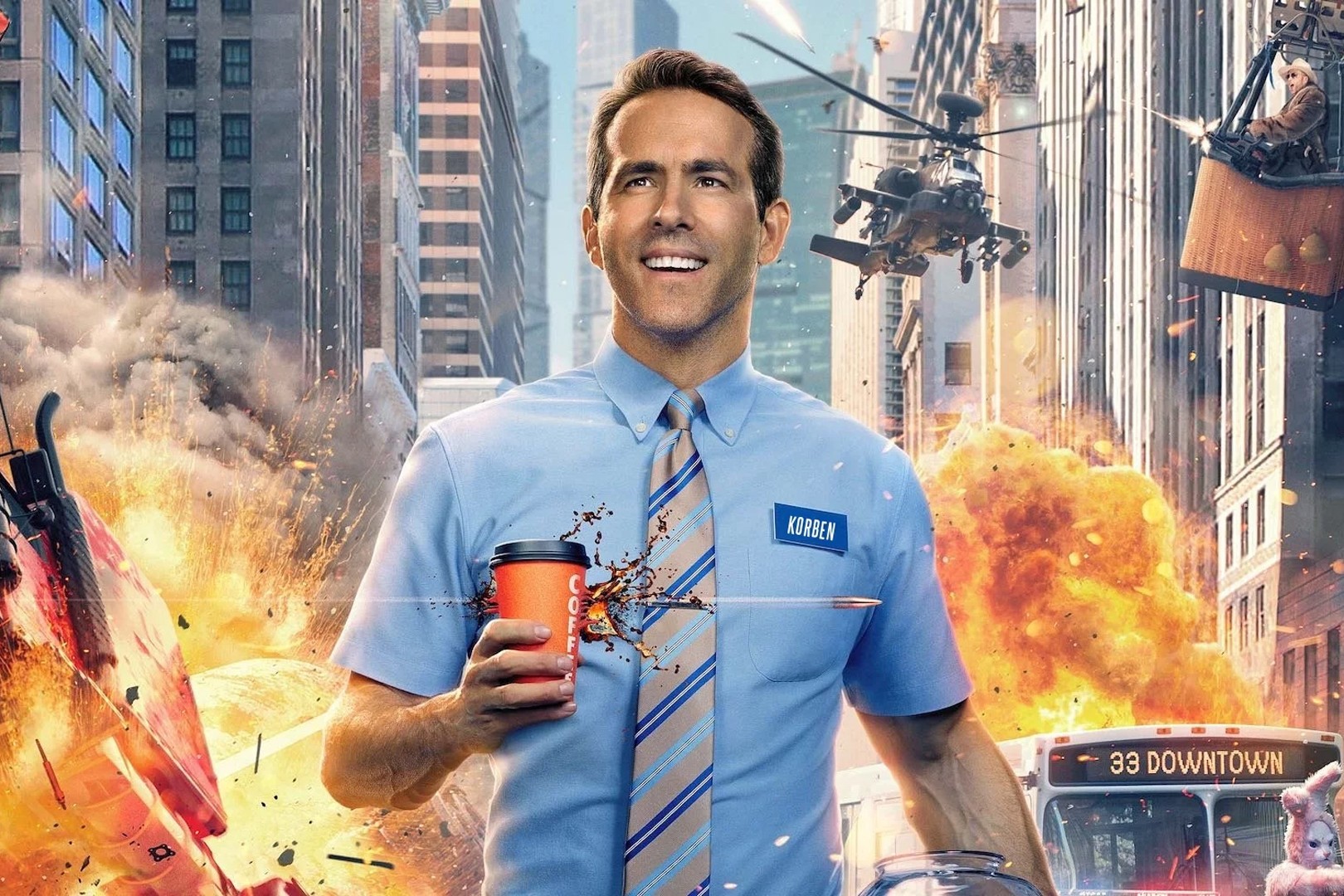Free Guy film GTA Ryan Reynolds