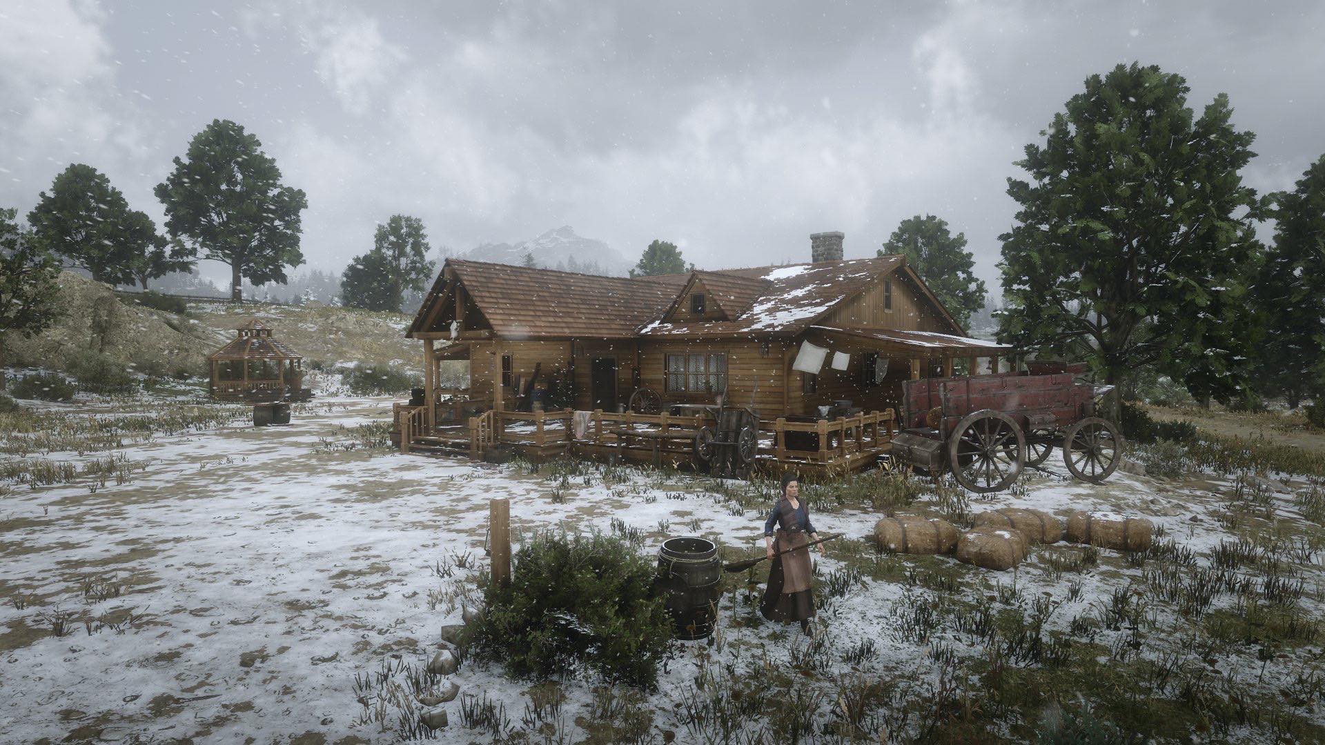 Red Dead Online Neige