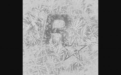 Message Rockstar HolidaysBlack & White