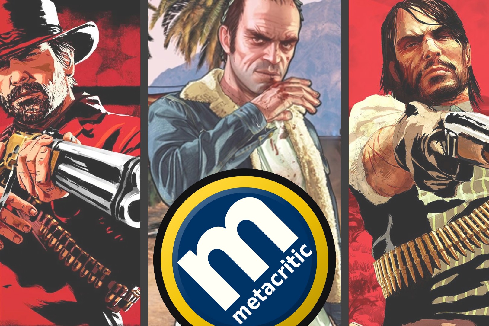 Top 15 jeux de la décennie - Rockstar Games GTA V RDR 2