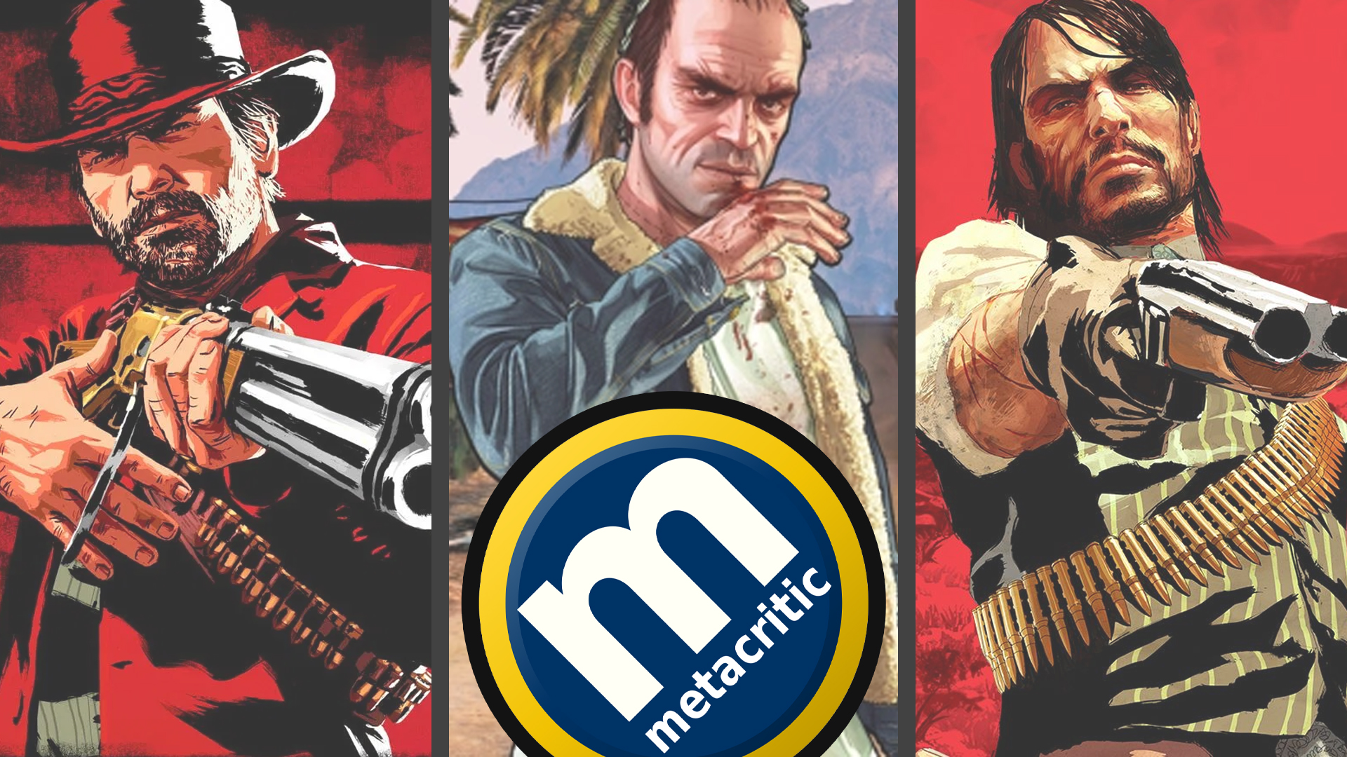 Top 15 jeux de la décennie - Rockstar Games GTA V RDR 2