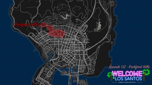 MAP GTA V Rockford Hills