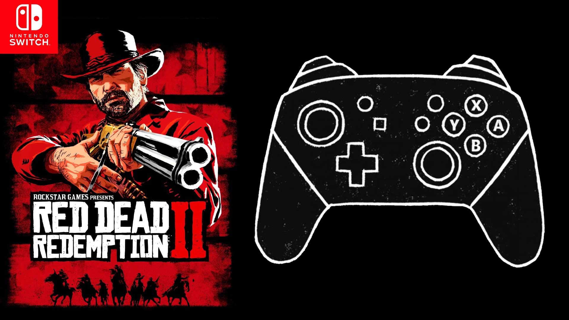 Red Dead Redemption II Manette Switch Pro
