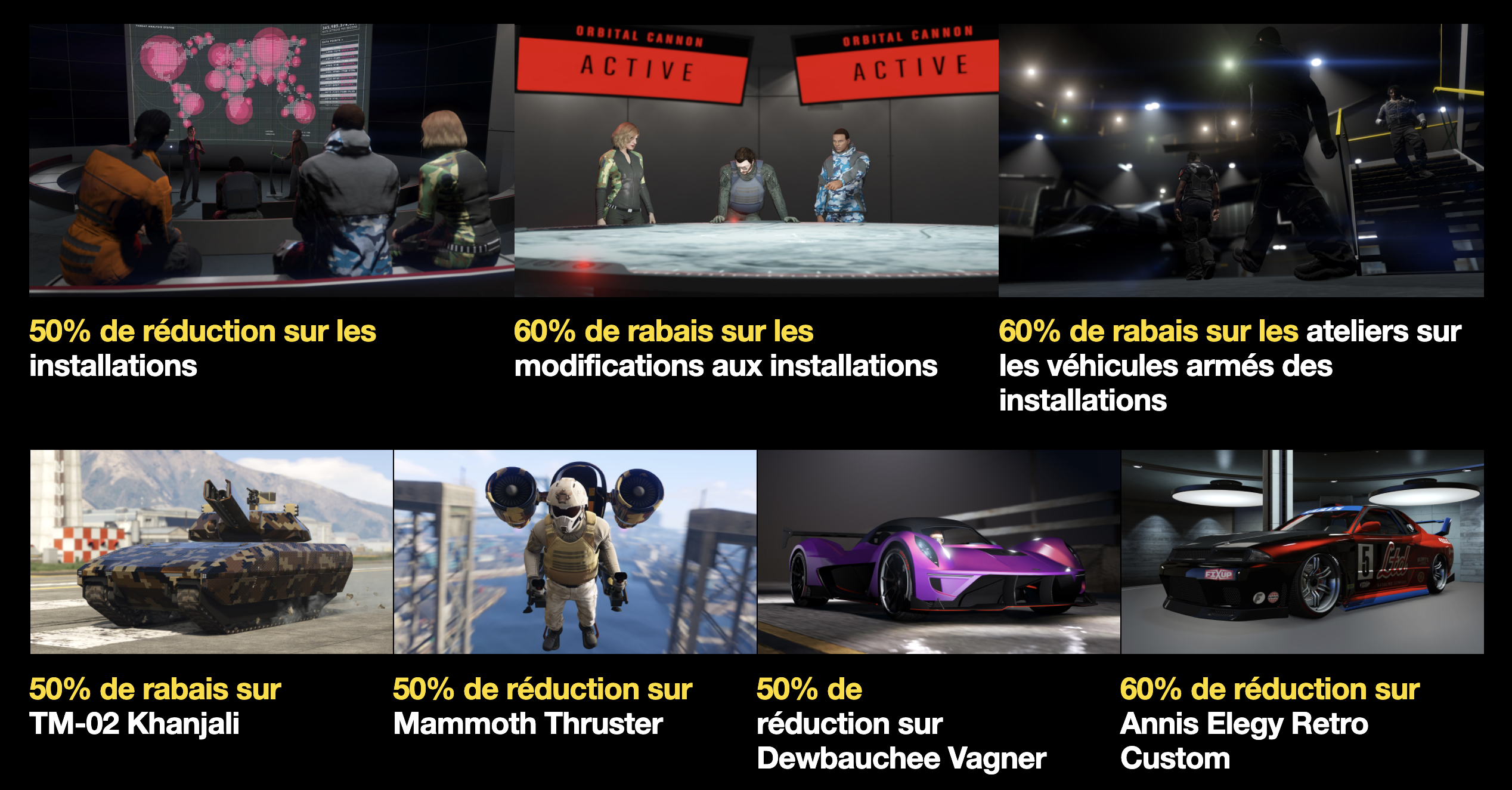 Promotions GTA Online 26 Mars 2020