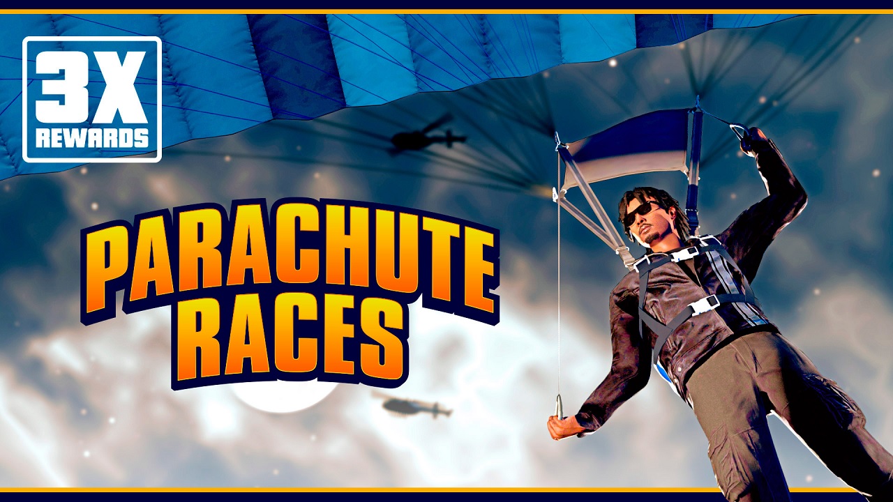 Courses de parachutes
