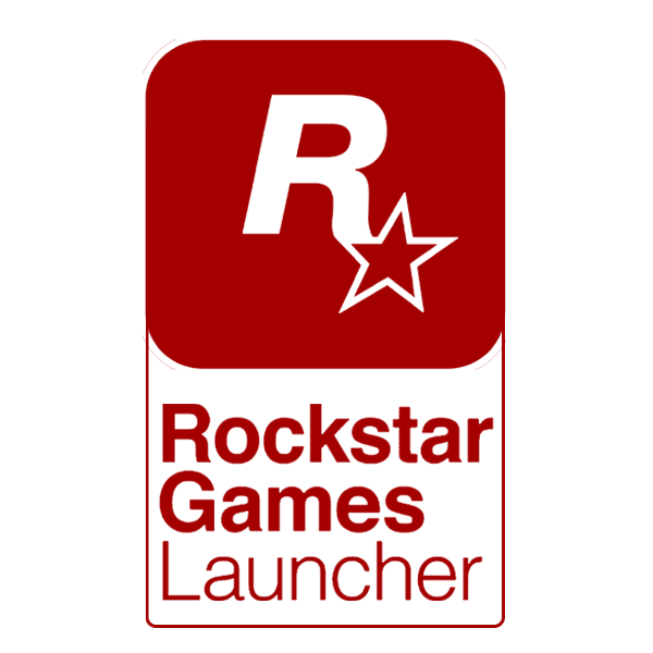 Logo Rockstar Games Launcher Rouge Carmin