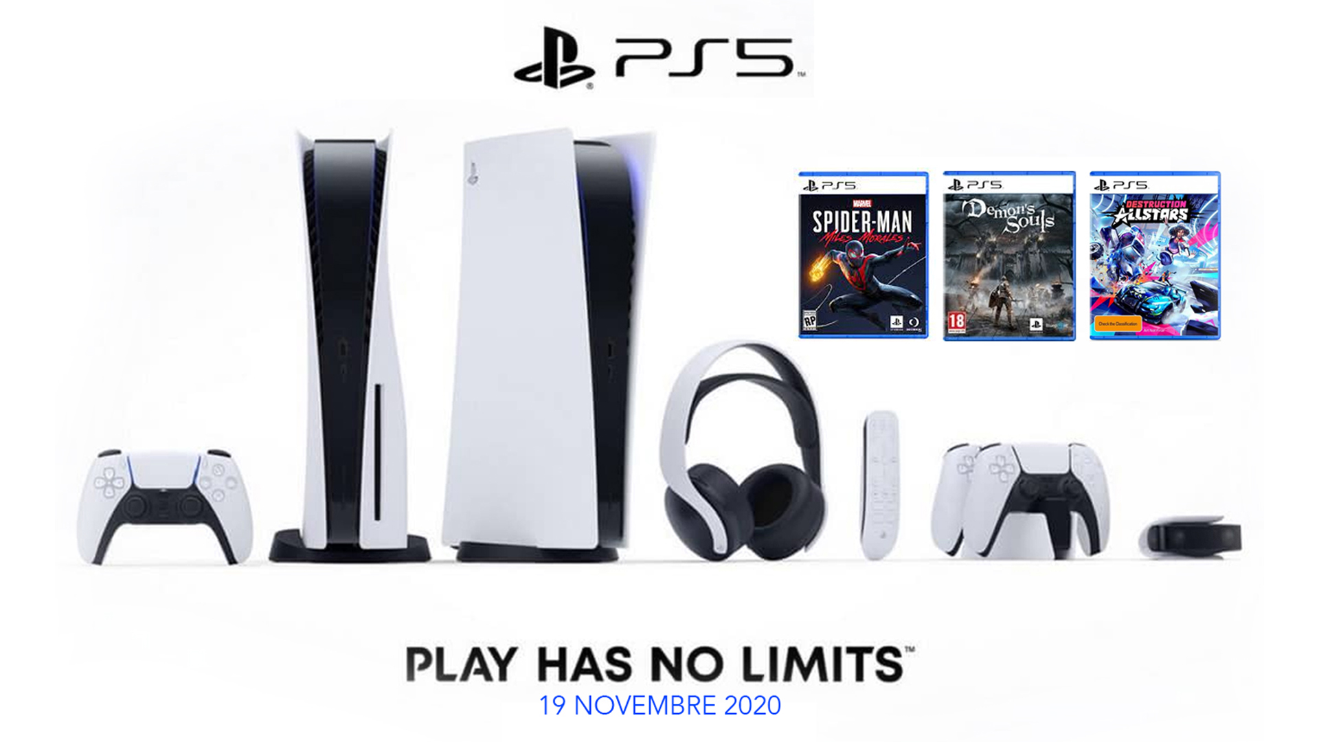 Guide Précommande PS5 et accessoires et jeux PlayStation 5