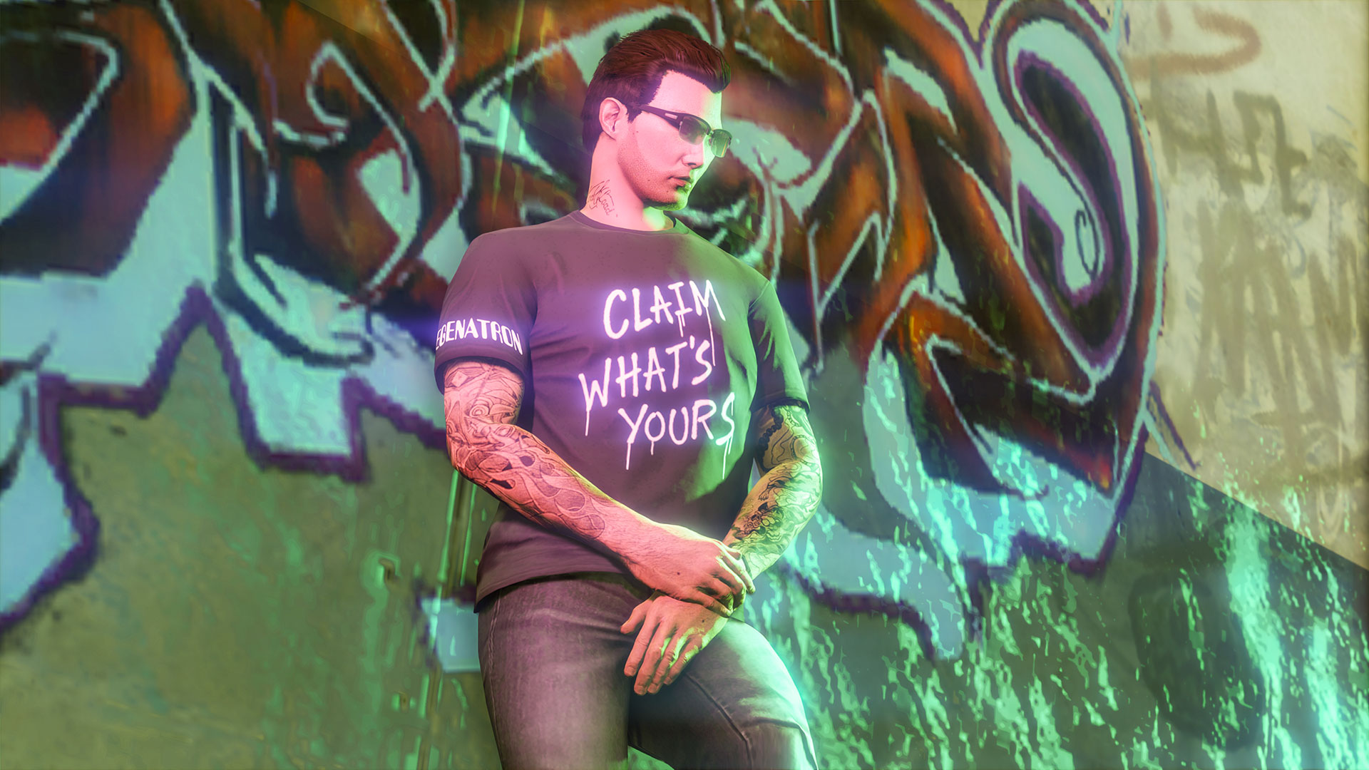 t-shirt réclamez votre dû