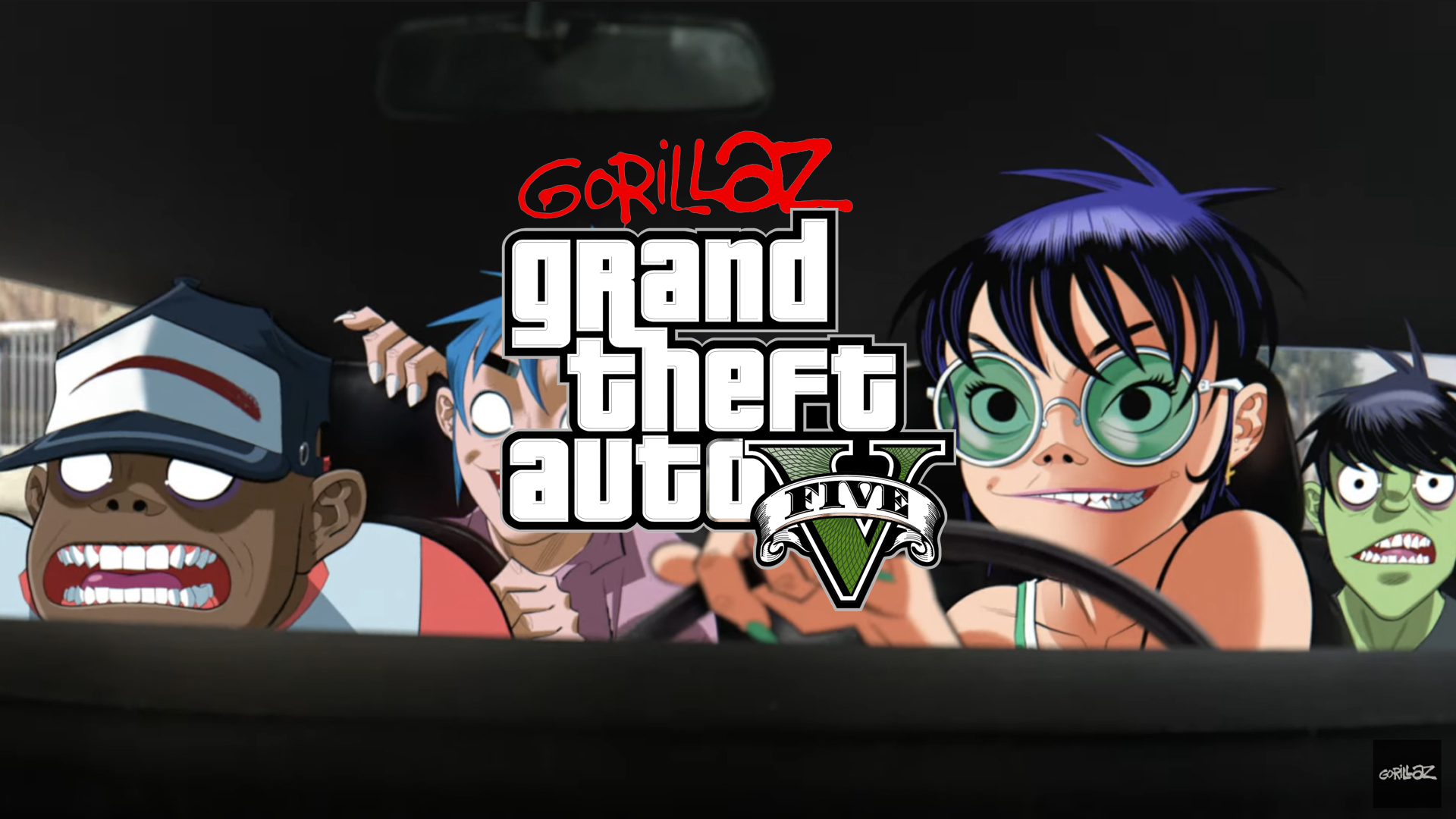 Gorillaz Clip GTA V