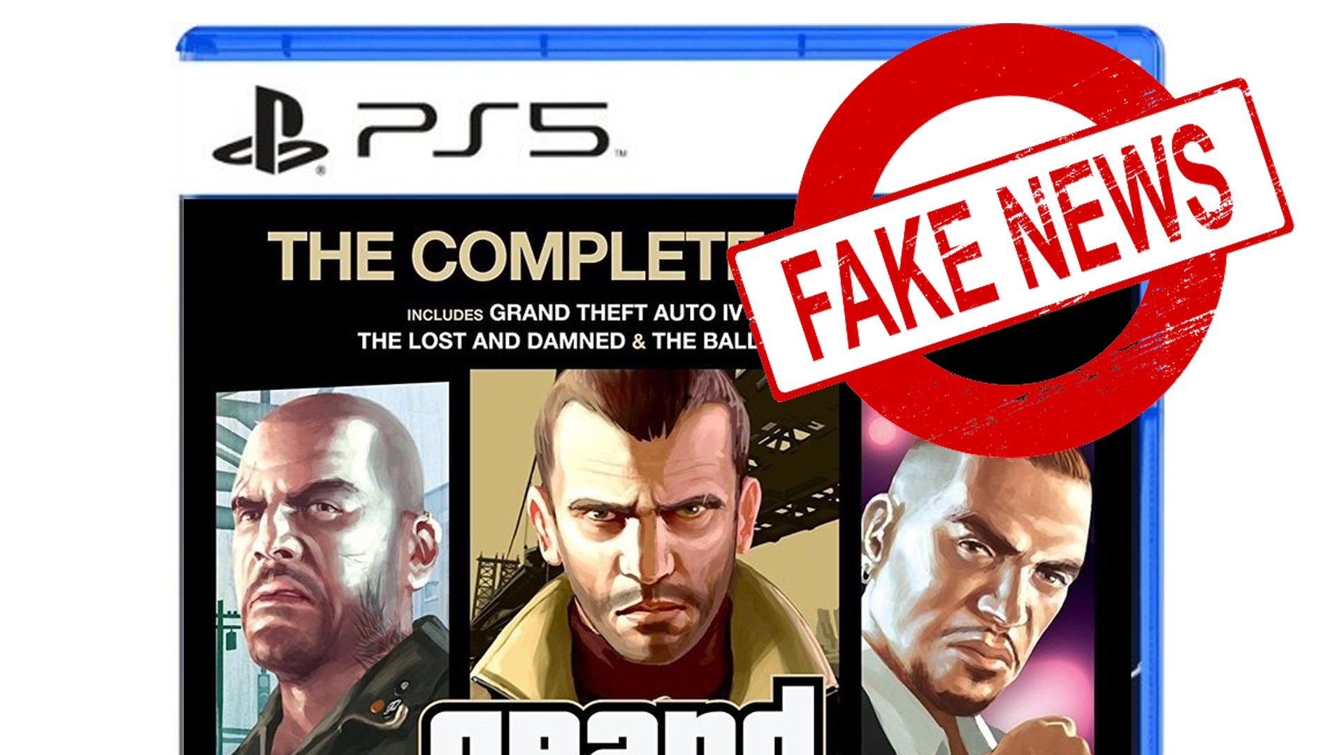 Fake GTA 4 PS5