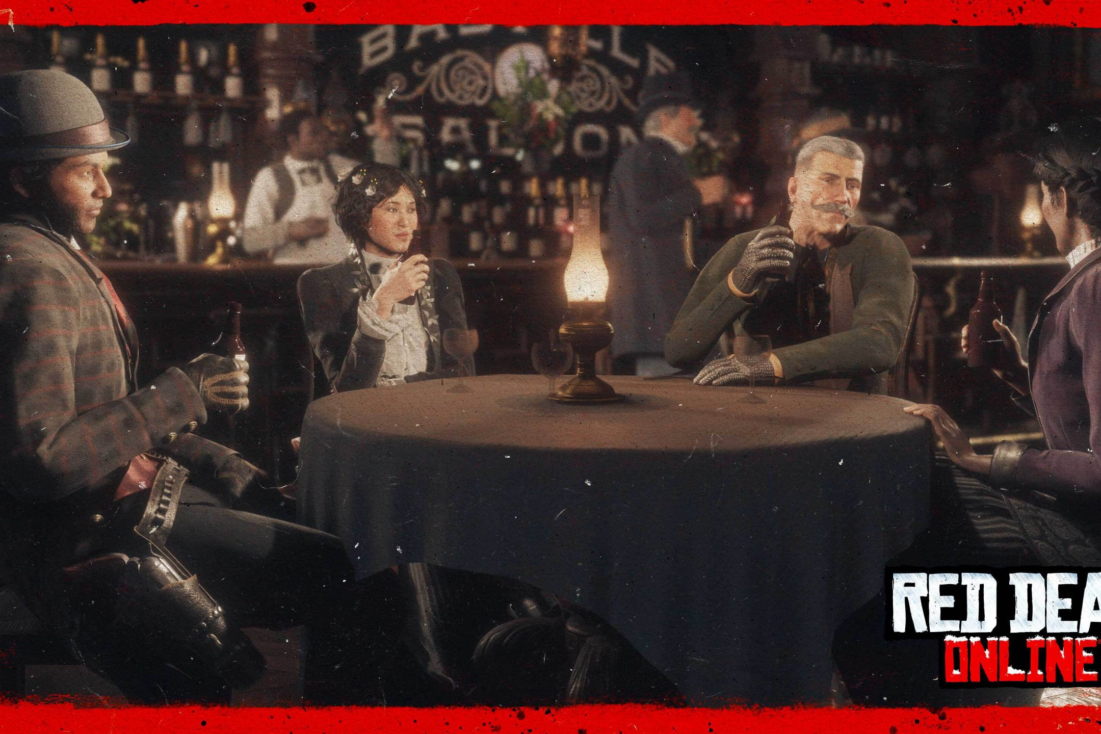 Nouvel An Red Dead Online