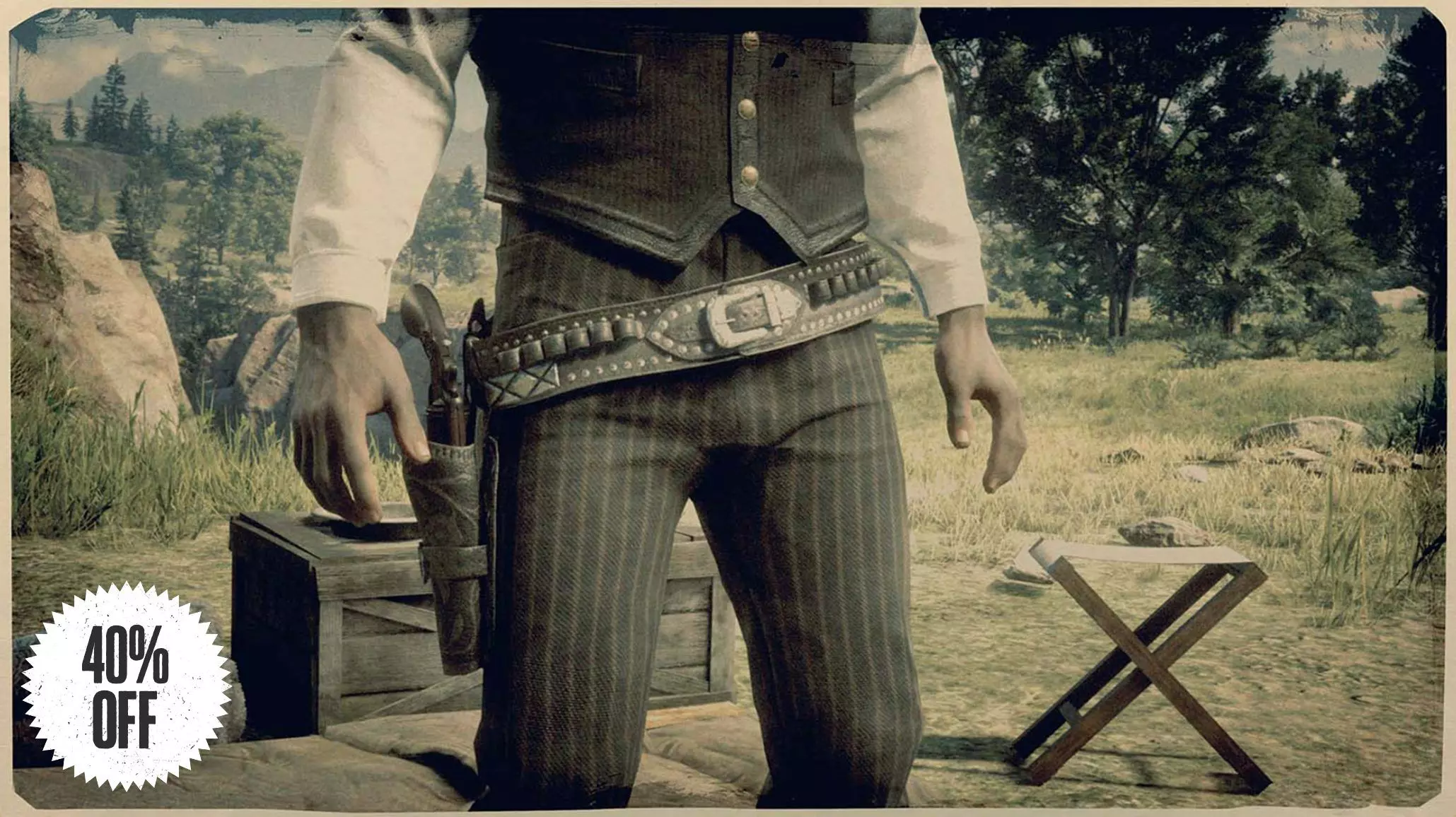 -40% sur les ceintures et étuis de pistolets Red Dead Online Janvier 2021