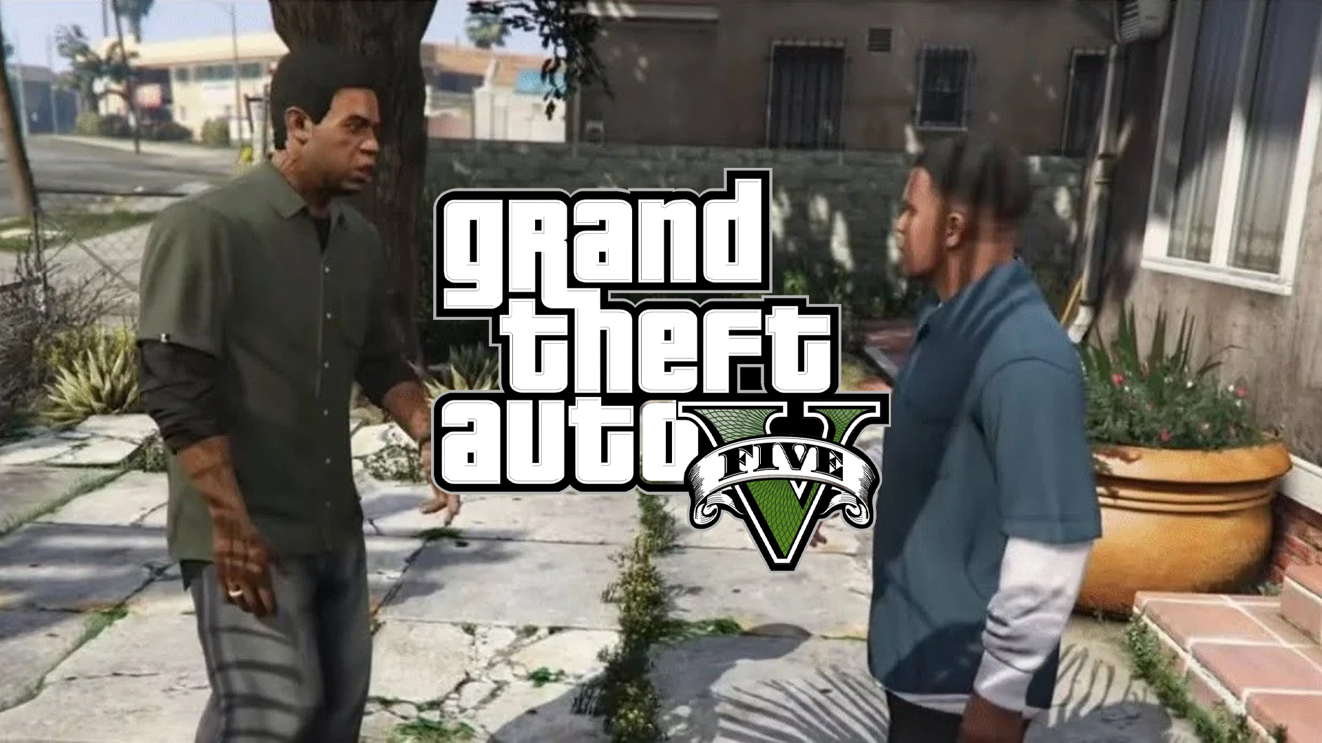 Scene IRL Franklin et Lamar GTA V