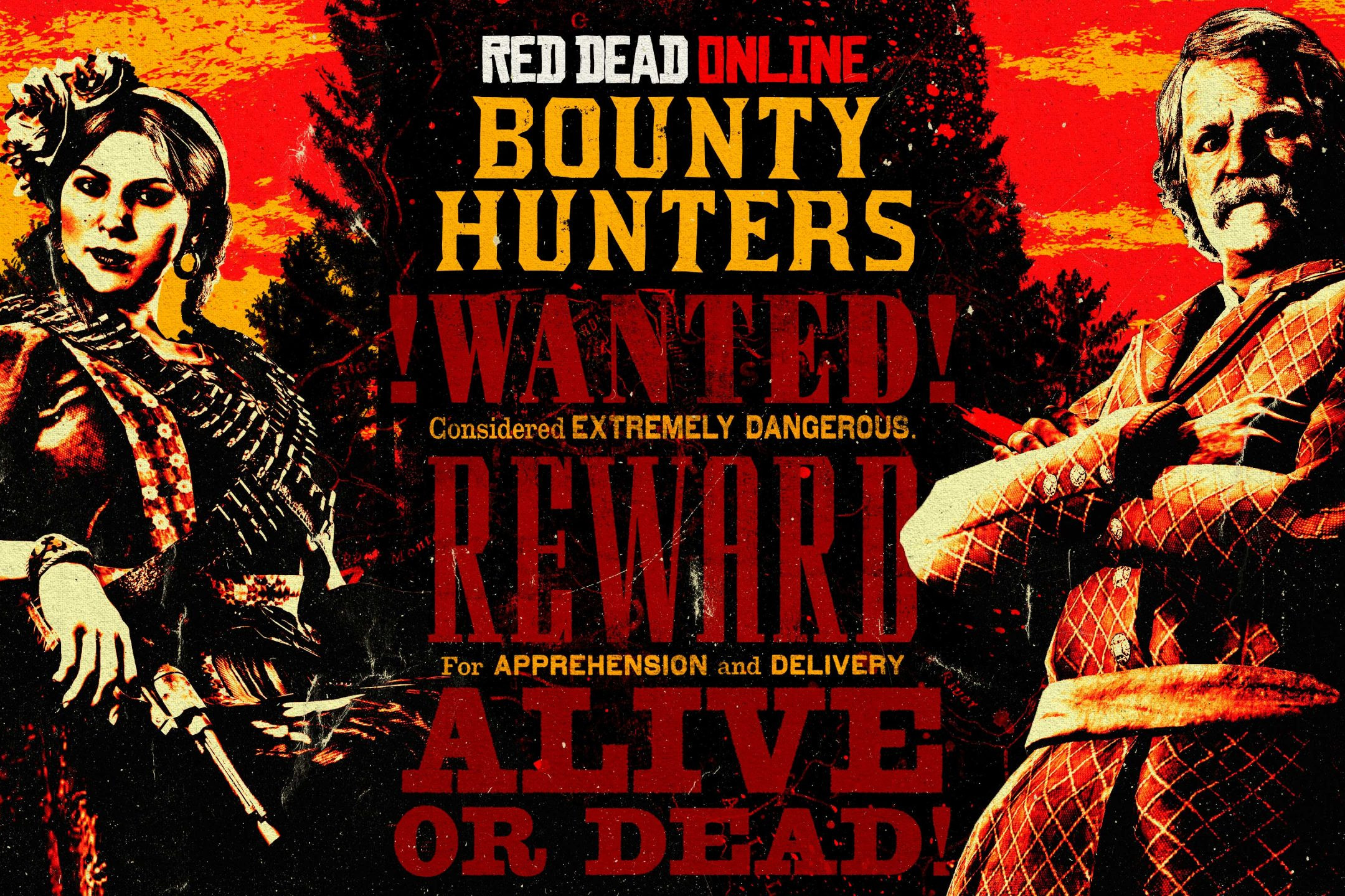 Semaine spéciale Red Dead Online Chasseurs de Primes